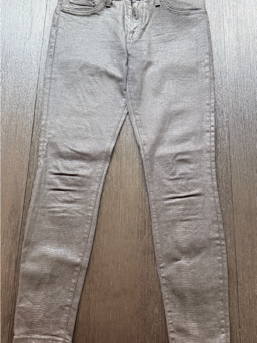 Joie Snake coated black Skinny Jeans - Picture 3 of 4